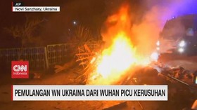 VIDEO: Pemulangan WN Ukraina dari Wuhan Picu Kerusuhan