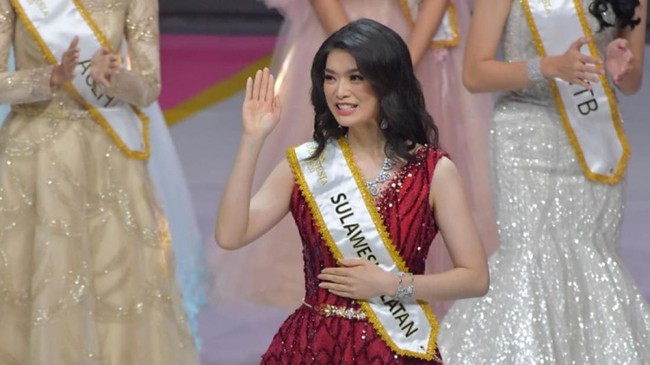 FOTO: Carla Yules Raih Mahkota Miss Indonesia 2020