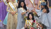 FOTO: Carla Yules Raih Mahkota Miss Indonesia 2020 Finalis asal Sulawesi Selatan, Pricilia Carla Yules, dinobatkan sebagai Miss Indonesia 2020 menggantikan Princess Megonondo.