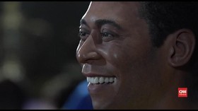 VIDEO: Patung Pele di Museum Tim Sepak bola Brasil
