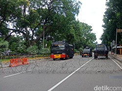Jalan Medan Merdeka Barat Arah Istana Ditutup Jelang Aksi 212