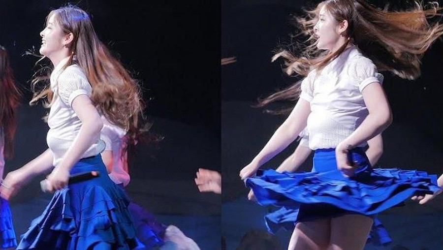 1. Eunjin eks DIA Insiden bra melorot yang memalukan pernah dialami oleh 3 idol K-Pop cantik ini.