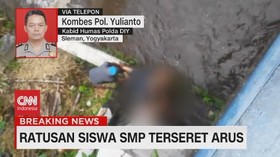 VIDEO: Kronologi Ratusan Siswa SMP Terseret Arus