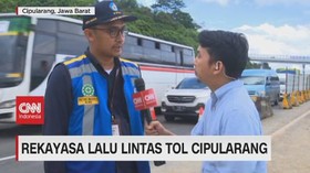 VIDEO: Rekayasa Arus Lalu Lintas Tol Cipularang