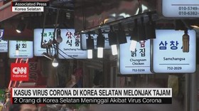 VIDEO: Kasus Viirus Corona di Korea Selatan Melonjak Tajam