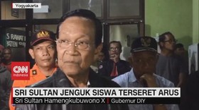 VIDEO: Sri Sultan Jenguk Siswa Terseret Arus