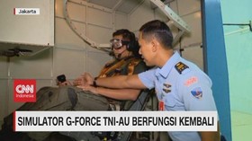 VIDEO: Simulator G-Force TNI-AU Berfungsi Kembali