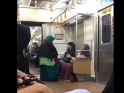 Video Emak-emak Ngamuk di KRL