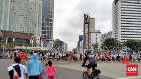 Car Free Day Jakarta Dibatasi Hanya Sampai Pukul 10.00