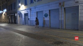 VIDEO: Pasien Virus Corona di Italia Meninggal, Warga Panik