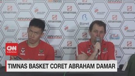 VIDEO: Timnas Basket Coret Abraham Damar