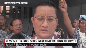 VIDEO: Mensos: Kegiatan Susur Sungai di Musim Hujan Itu Konyo