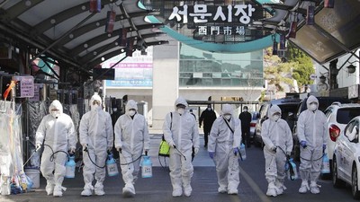 Tambah 114 Kasus, Korsel Waspadai Corona Merebak di Seoul