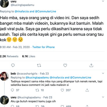 Dihajar Emak-emak di KRL, Korban: Ya Allah Beneran Viral