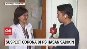 VIDEO: Suspect Corona di RS Hasan Sadikin