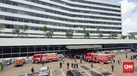 Sekjen DPR: Bukan Kebakaran, Sistem Aerosol Keluarkan Asap