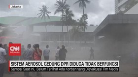 VIDEO: Sistem Aerosol Gedung DPR Diduga Tidak Berfungsi