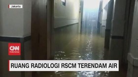 VIDEO: Ruang Radiologi RS Cipto Mangunkusumo Terendam Banjir