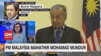 VIDEO: PM Malaysia Mahathir Mohamad Mundur