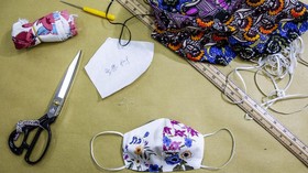 Pabrik Masker Corona Ilegal Cilincing Raup Rp200 Juta Sehari