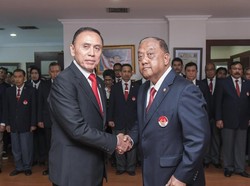 KONI Resmi Lantik PSSI Kepengurusan Iwan Bule