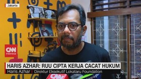 VIDEO - Haris Azhar: RUU Cipta Kerja Cacat Hukum