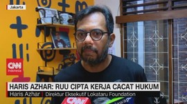 VIDEO - Haris Azhar: RUU Cipta Kerja Cacat Hukum