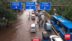 Polisi: Pemotor Tewas Terjang Banjir karena Tak Hati-hati
