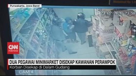 VIDEO: 2 Pegawai Minimarket Disekap Kawanan Perampok