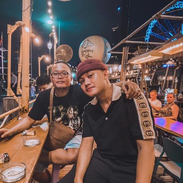 Tantang Sule Punya Badan Kekar, Rizky Febian Janji Kasih Rp100 Juta