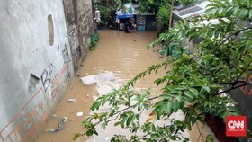 3 RT dan 1 Ruas Jalan di Jakarta Terendam Banjir Hingga Siang Ini