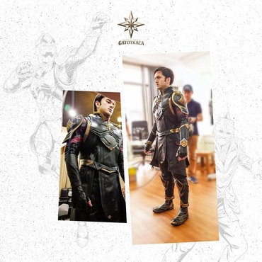 Gagah, Rizky Nazar Pamer Penampilan Jadi Gatotkaca