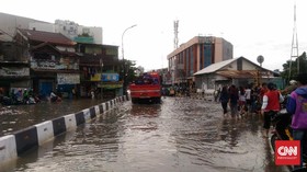 Hujan Semalam, 56 RT di DKI Terendam Banjir