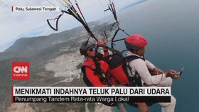 VIDEO: Menikmati Indahnya Teluk Palu dari Udara