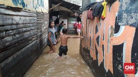 Banjir Kepung Jakarta, Jumlah Pengungsi 3.565 Jiwa