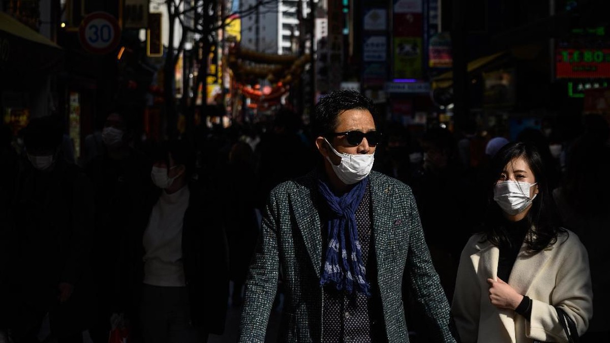 FOTO: Pecinan Yokohama di Tengah Wabah Virus Corona