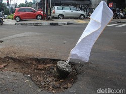 Sering Rusak, Jalan Kebon Sirih Jakpus Bakal Dibeton Tahun Ini