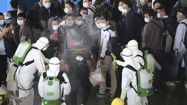 Kemenkes menugaskan 39 dokter spesialis dari berbagai multidisiplin untuk observasi pencegahan viurs corona terhadap 188 WNI di Pulau Subaru.