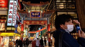 FOTO: Pecinan Yokohama di Tengah Wabah Virus Corona