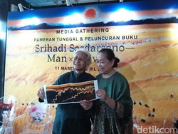 Sketsa Borobudur Tahun 1948 Bakal Hadir di Pameran Srihadi Soedarsono