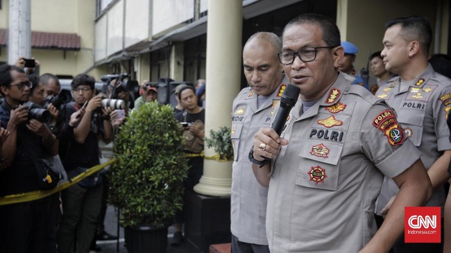 Kabid Humas Polda Metro Jaya Kombes Pol Yusri Yunus. Jakarta, Kamis, 27 Februari 2020.