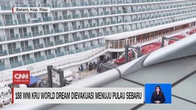 VIDEO: 188 WNI Kru World Dream Dievakuasi Menuju Pulau Sebaru