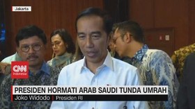VIDEO: Presiden Jokowi Hormati Arab Saudi Tunda Umrah