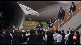 VIDEO: Virus Corona Tak Batalkan Estafet Obor Olimpiade