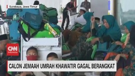 VIDEO: Calon Jemaah Umrah Khawatir Gagal Berangkat