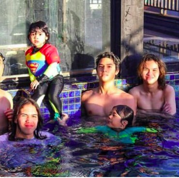 3 Putra Maia Estianty Kompak Ucapkan Selamat Ultah untuk Safeea Ahmad