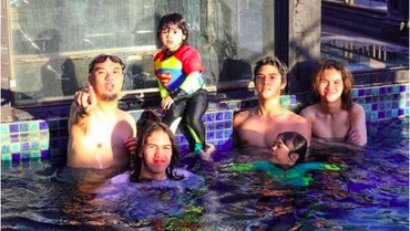 img-title 3 Putra Maia Estianty Kompak Ucapkan Selamat Ultah untuk Safeea Ahmad