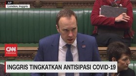 VIDEO: Inggris Tingkatkan Antisipasi Covid-19