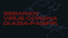 INFOGRAFIS: Peta Sebaran Virus Corona di Asia-Pasifik