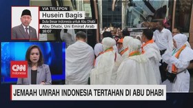 VIDEO: Jemaah Umrah Indonesia Tertahan di Abu Dhabi